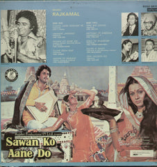 Sawan Ko Aane Do - Hindi Bollywood Vinyl LP