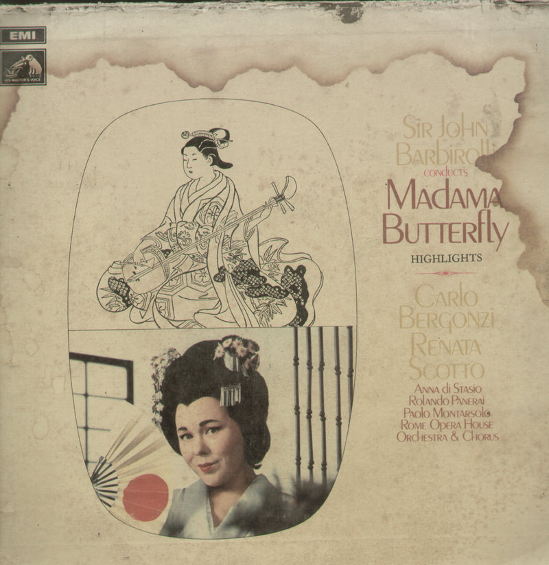 e by Madama Butterfly — LP vinyl record cover