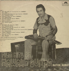 Film Hits on Hawaiin Guitar Batuk Nandy - Instrumental Bollywood Vinyl LP