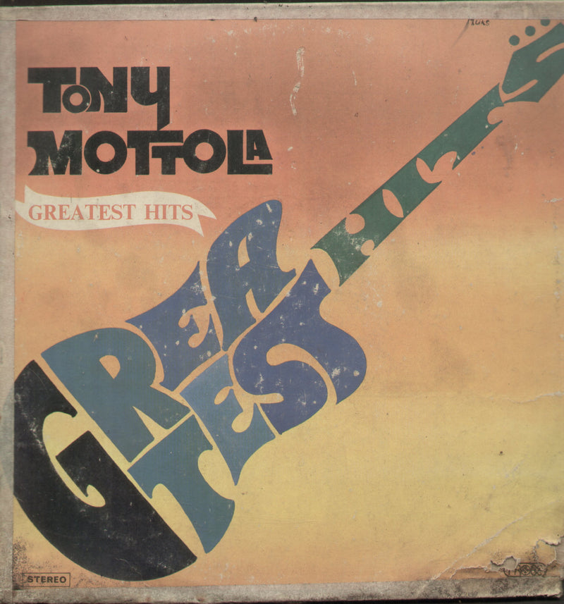 Greatest Hits Tony Mottola — LP vinyl record cover