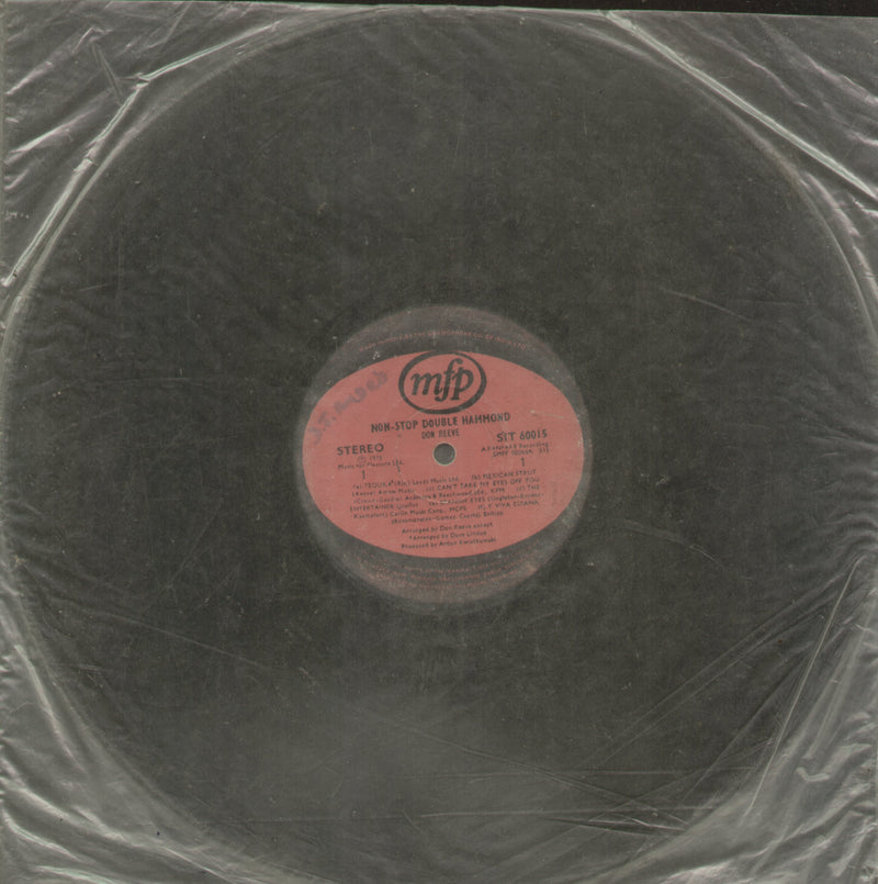 No Sleeve by Non Stop Double Hammond — LP vinyl record cover