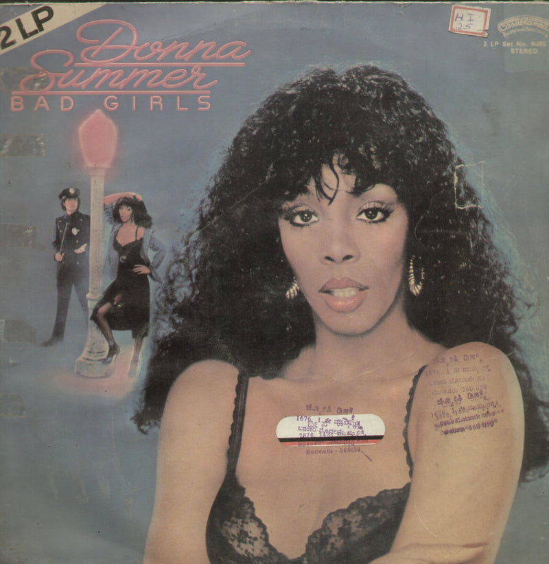 Donna Summer Bad Girls — LP vinyl record cover