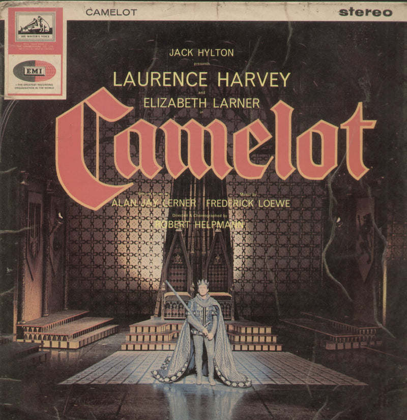 Jack Hylton Presents Camelot — LP vinyl record cover