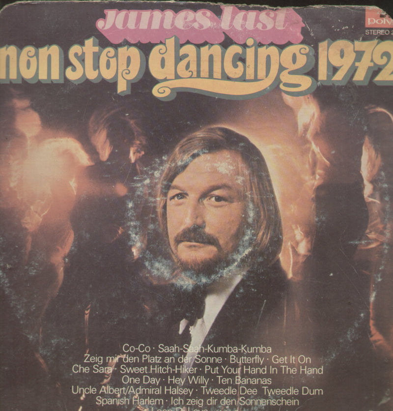 James Last Non Stop Dancing 1972 — 1972 LP vinyl record cover