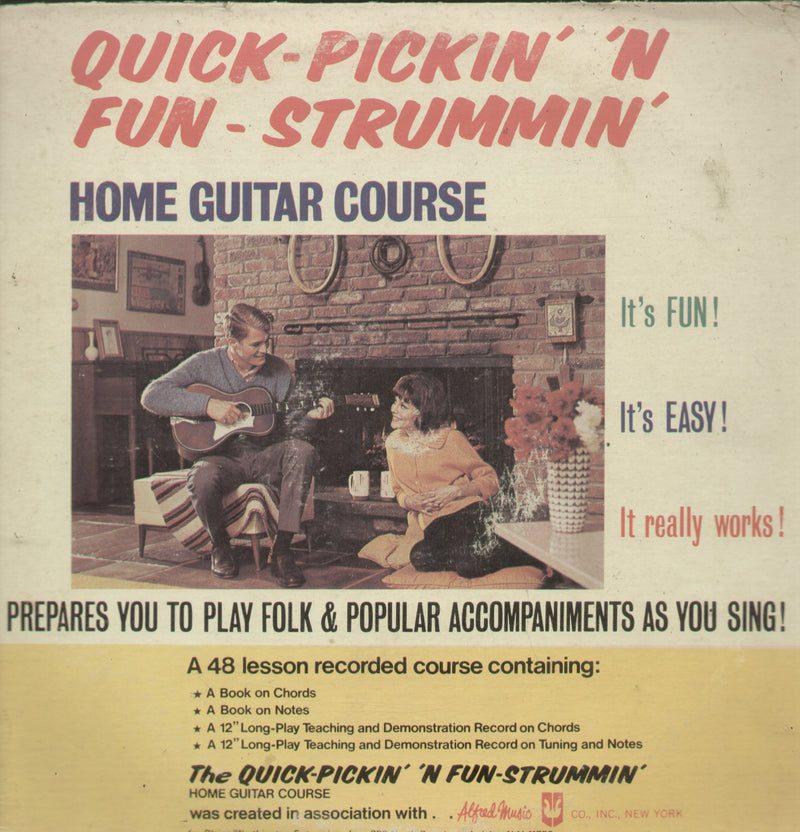 Pickin' n Fun by Quick — LP vinyl record cover
