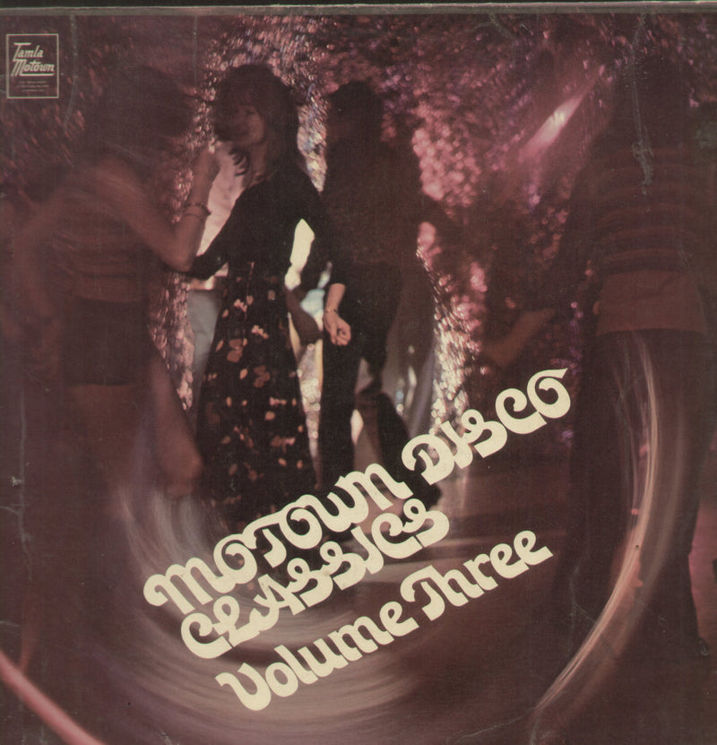 Motown Disco Classical Vol. 3 — Indian classical LP vinyl record cover