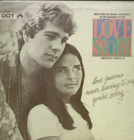 Francis Lai Love Story Taiwan Ali MacGrow Ryan O'neal - English Bollywood Vinyl LP