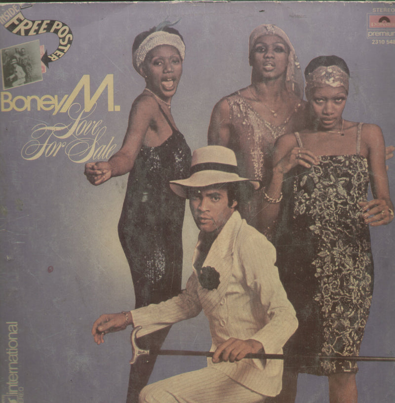 Boney M. Love For Sale — LP vinyl record cover
