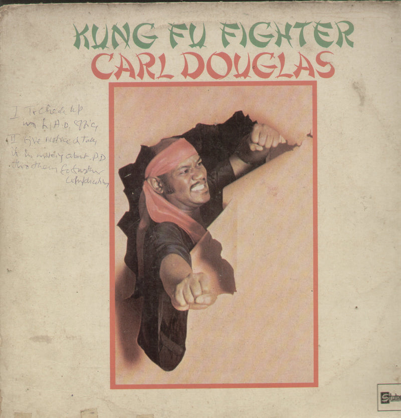 Kung Fu Fighter Carl Douglas — 1995 LP vinyl record cover