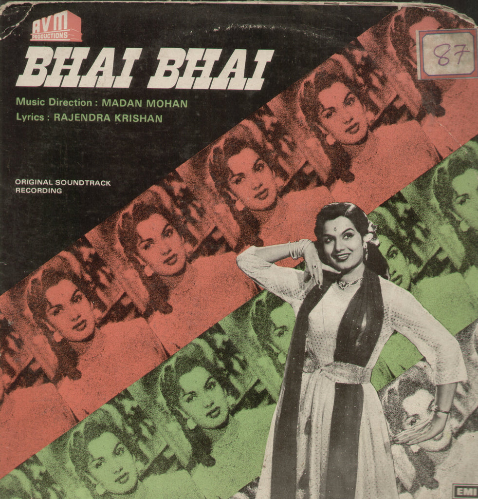 Bhai Bhai - Hindi Bollywood Vinyl LP
