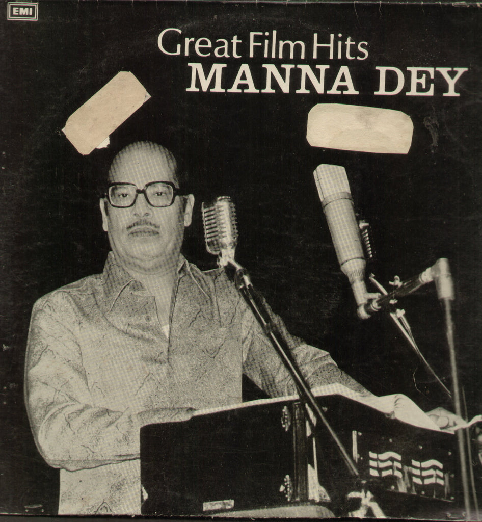Great Film Hits Manna Dey - Hindi Compilations Bollywood Vinyl LP