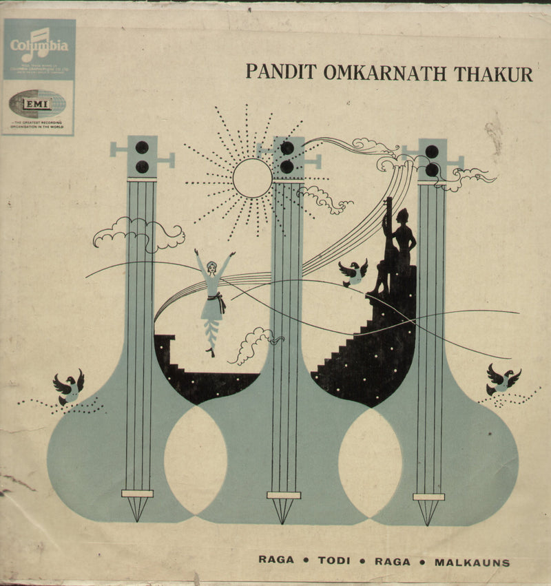 Pandit Omkarnath Thakur — Indian classical LP vinyl record cover