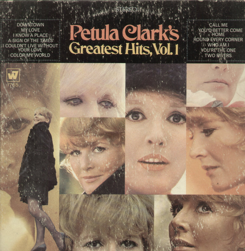 Petula Clark's Greatest Hits Vol. 1 — LP vinyl record cover