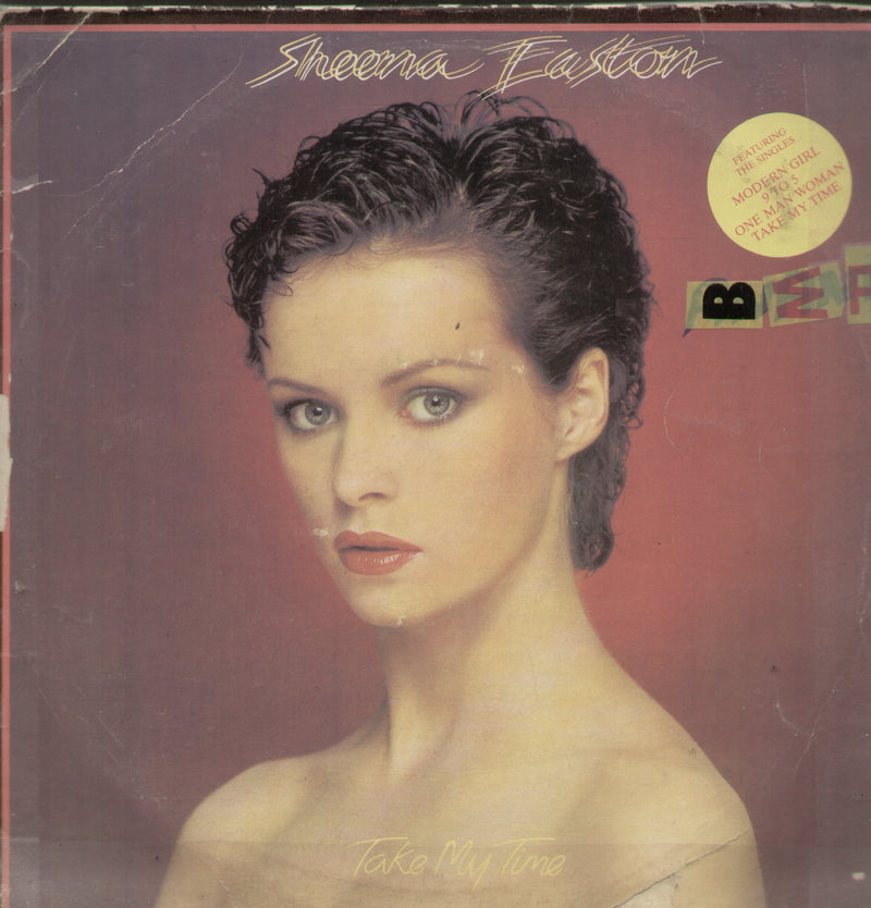 Sheena Easton Take My Time — LP vinyl record cover