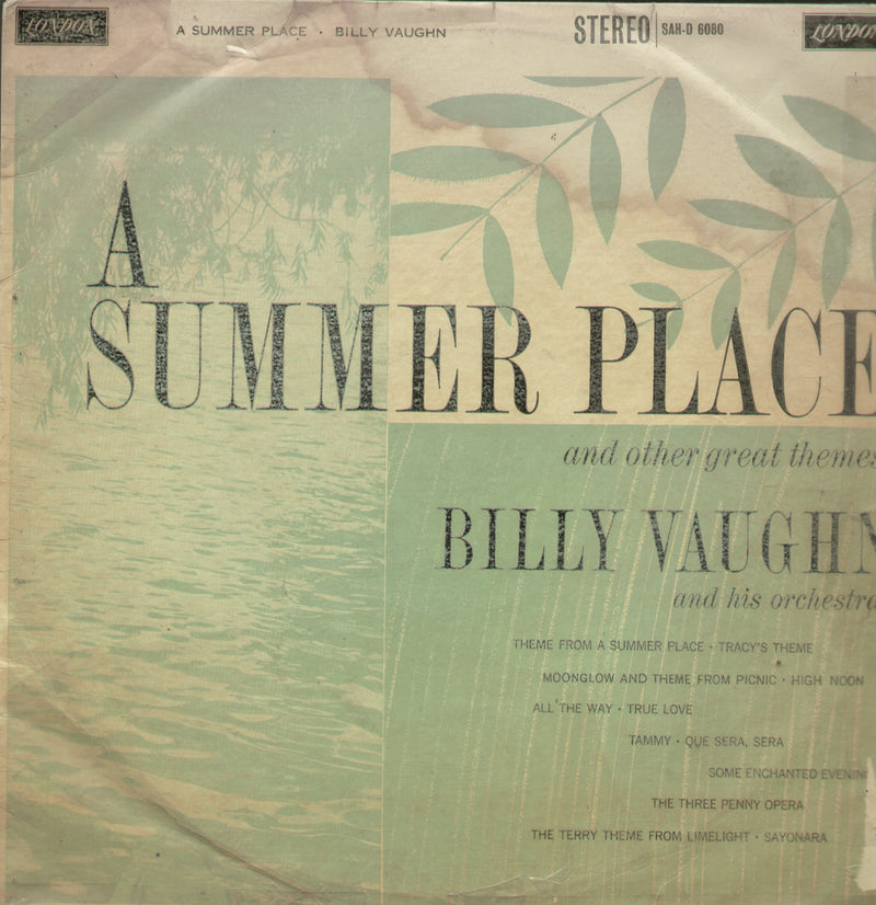 A Summer Place and Other Great Themes — LP vinyl record cover