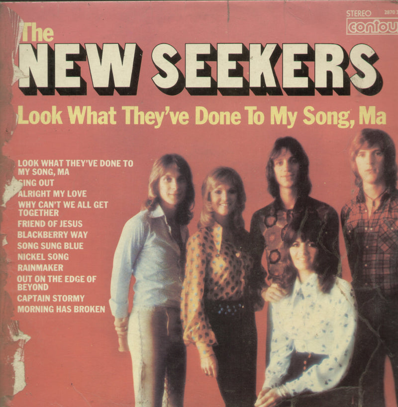 The New Seekers Look What They've Done To My Song, Ma — LP vinyl record cover