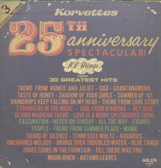 Korvettes 25Th Anniversary Spectacular - English Bollywood Vinyl LP - Dual LPs