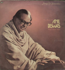 The Music of Anil Biswas From Hindi Films - Hindi Bollywood Vinyl LP