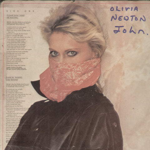 Olivia Newton John Totally Hot - English Bollywood Vinyl LP