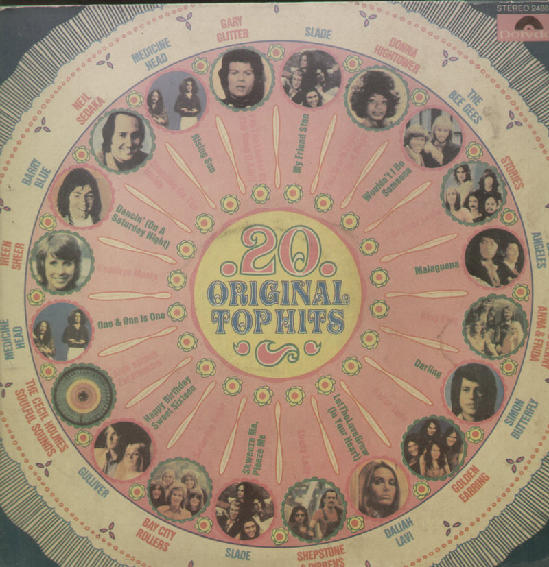 20 Original Top Hits — LP vinyl record cover