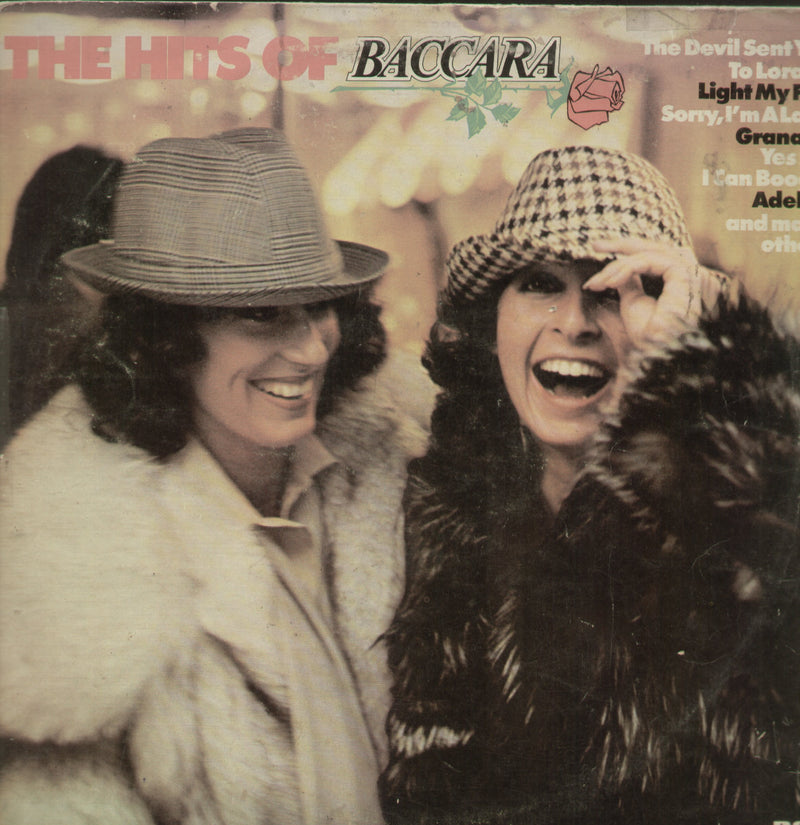 The Hits of Baccara — LP vinyl record cover