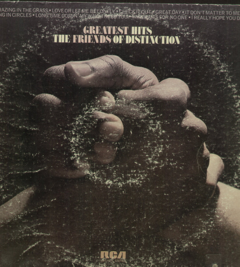 Greatest Hits The Friends of Distinction — LP vinyl record cover