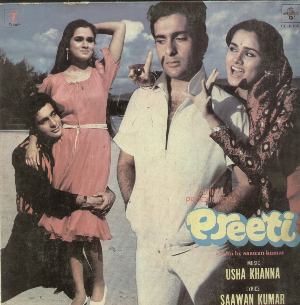 Preeti - Hindi Bollywood Vinyl LP