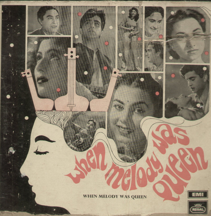 When Melody Was Queen — compilation LP vinyl record cover
