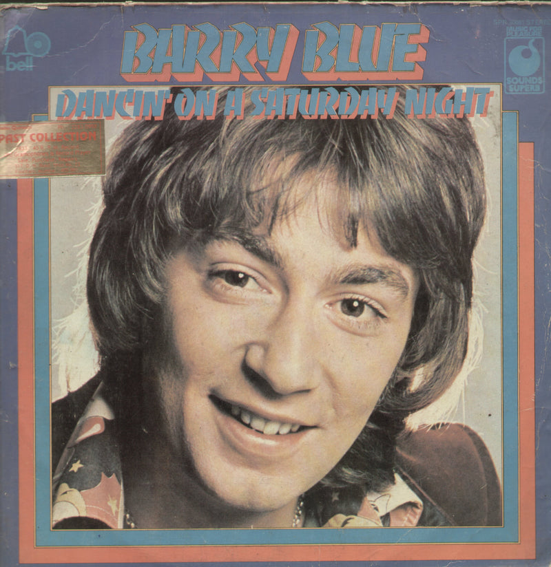 Barry Blue Dancin' On a Saturday Night — LP vinyl record cover
