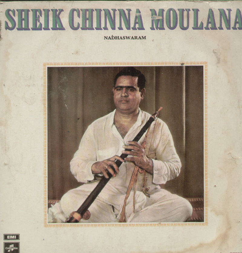 Sheik Chinna Moulana Nadhaswaram — instrumental LP vinyl record cover