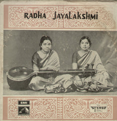 Radha Jayalakshmi - Classical Bollywood Vinyl LP