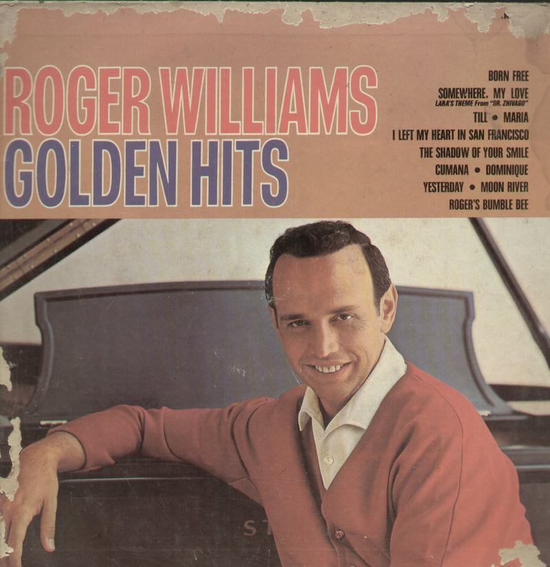Roger Williams Golden Hits — LP vinyl record cover