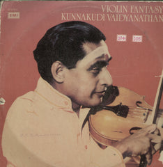 Violin Fantasy Kunnakudi Vaidyanathan - Instrumental Bollywood Vinyl LP - Dual LPs
