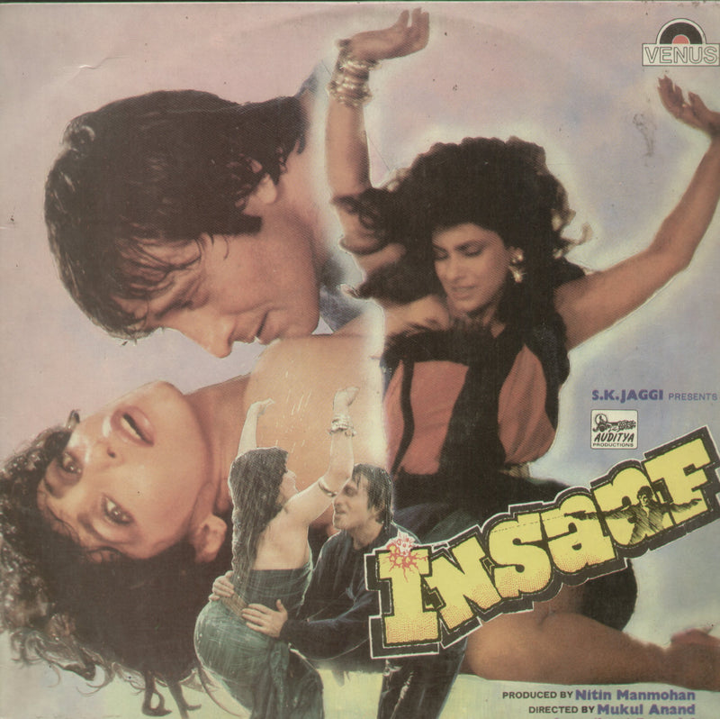 Insaaf — LP vinyl record cover