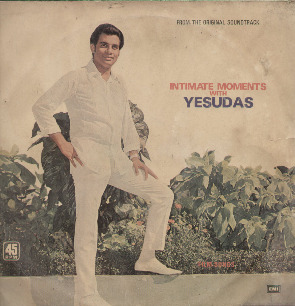 Intimate Moments With Yesudas - Hindi Bollywood Vinyl LP