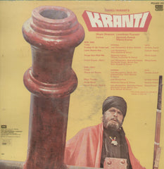 Kranti - Hindi Bollywood Vinyl LP