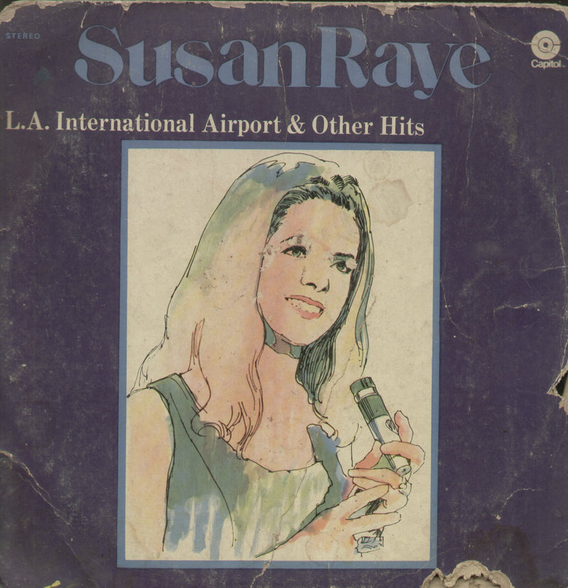 Susan Raye L.A. International Airport and Other Hits — LP vinyl record cover