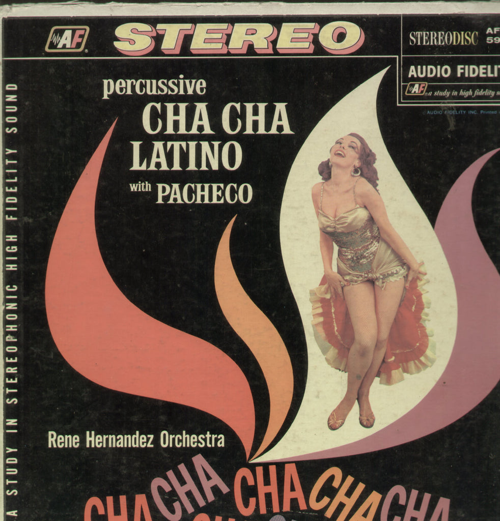 Percussive Cha Cha Latino With Pacheco - English Bollywood Vinyl LP