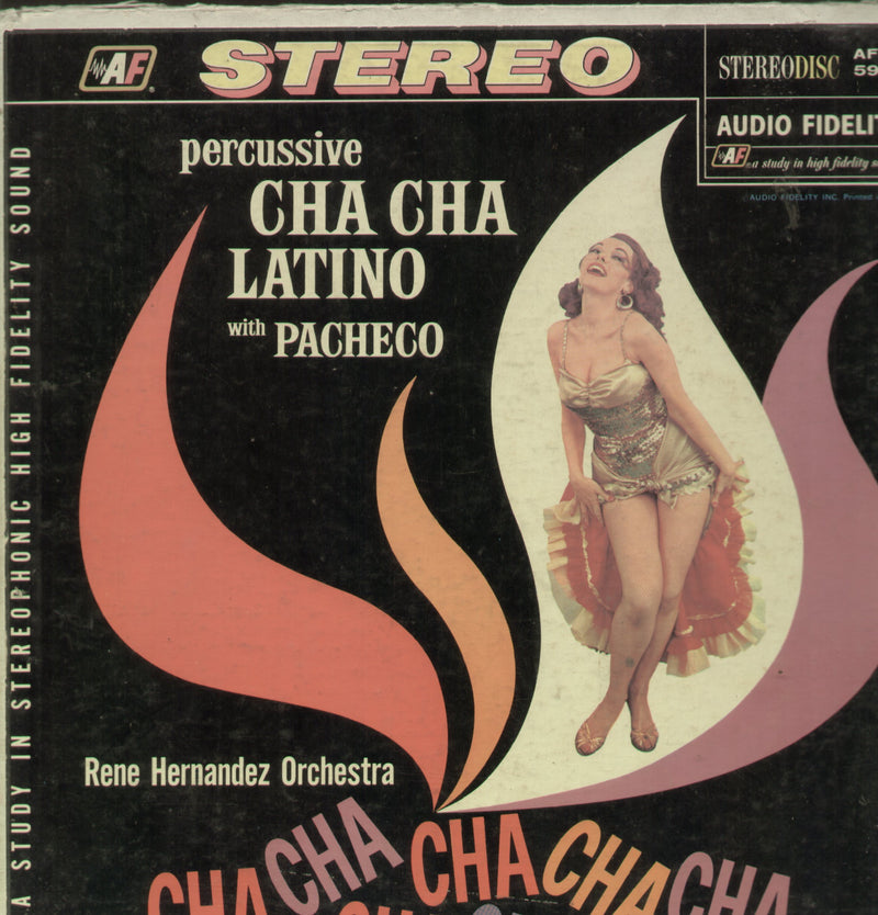 Percussive Cha Cha Latino With Pacheco — LP vinyl record cover