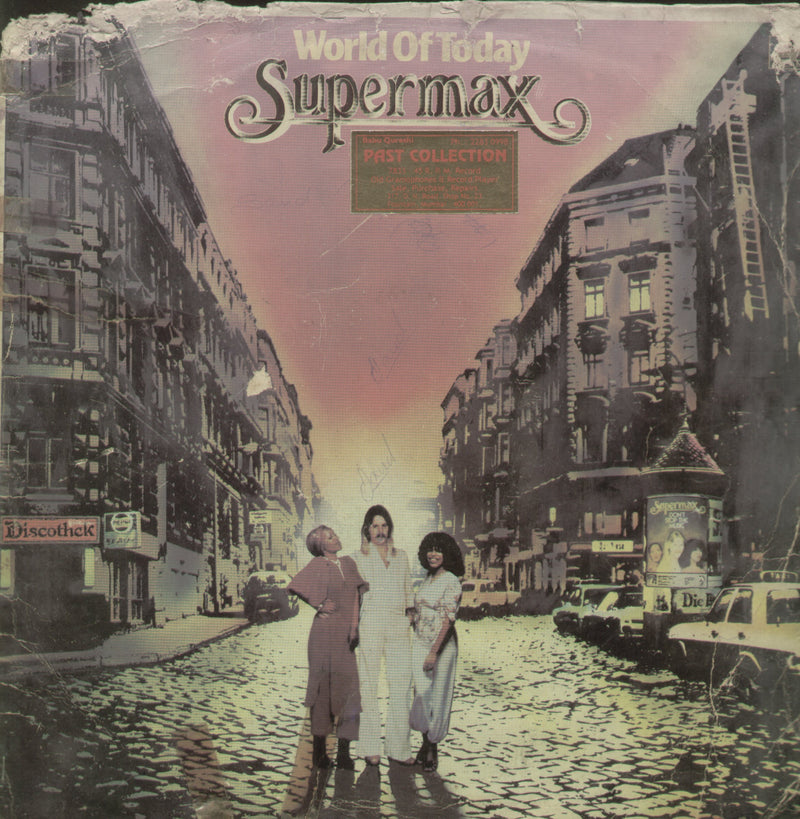 World of Today Supermax — LP vinyl record cover