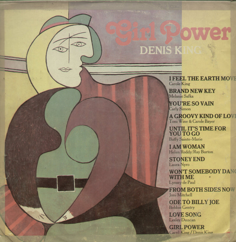 Girl Power Denis King — LP vinyl record cover