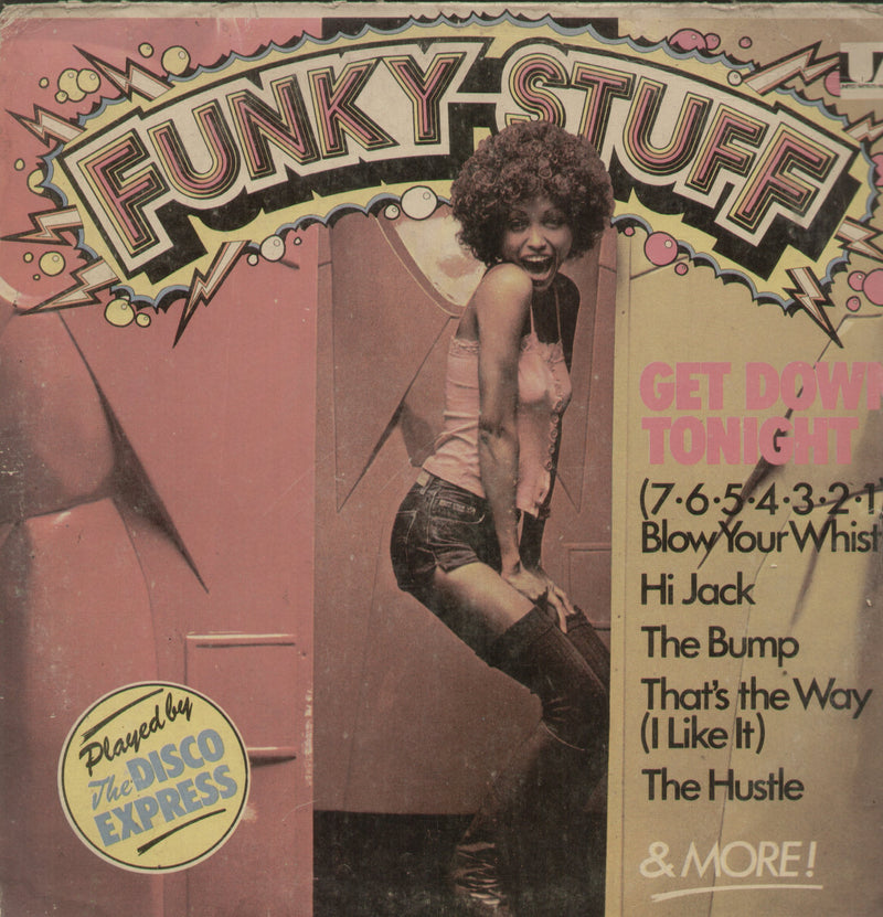 Funky Stuff Get Down Tonight Disco Express — disco LP vinyl record cover