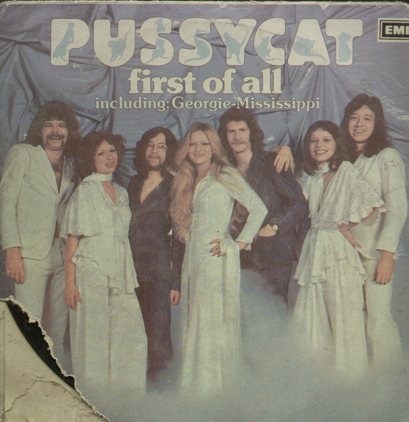Pussycat First of All — LP vinyl record cover