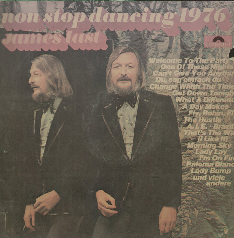 Non Stop Dancing 1976 James Last — 1976 LP vinyl record cover
