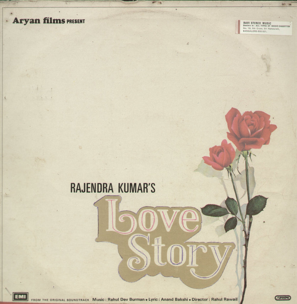 Love Story - Hindi Bollywood Vinyl LP