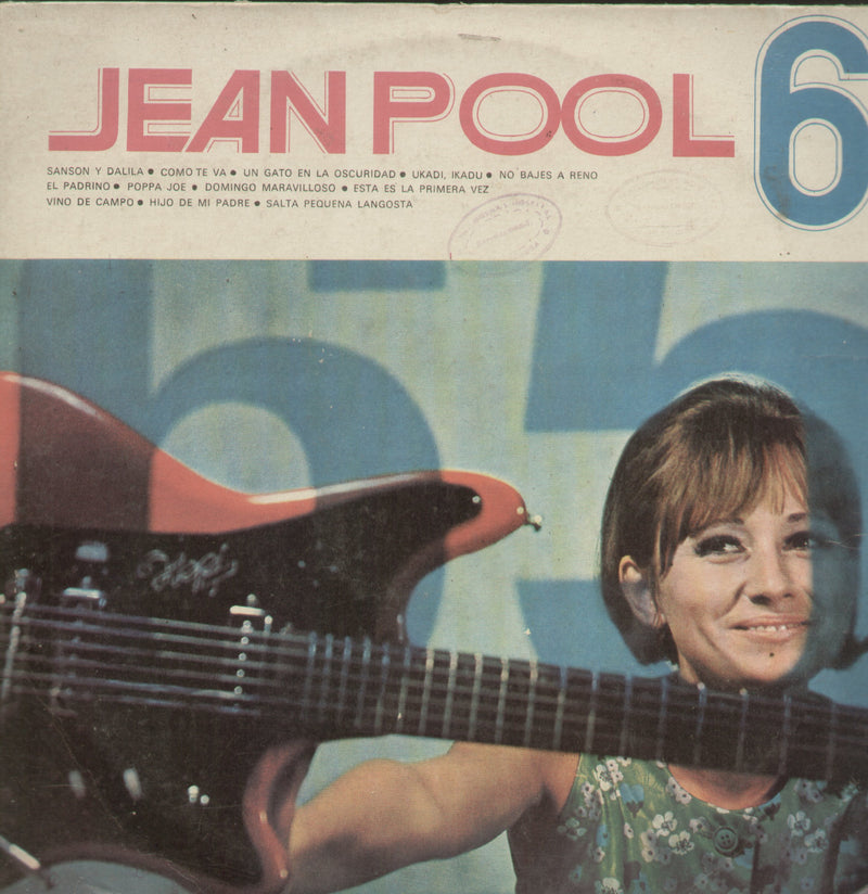 Jean Pool 6 — LP vinyl record cover