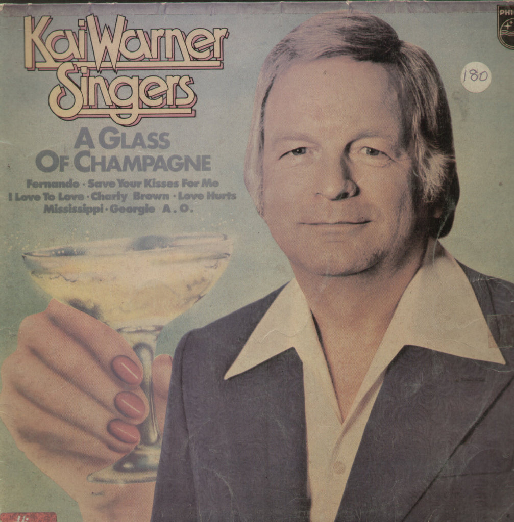 Kai Warner Singers A Glass Champagne - English Bollywood Vinyl LP