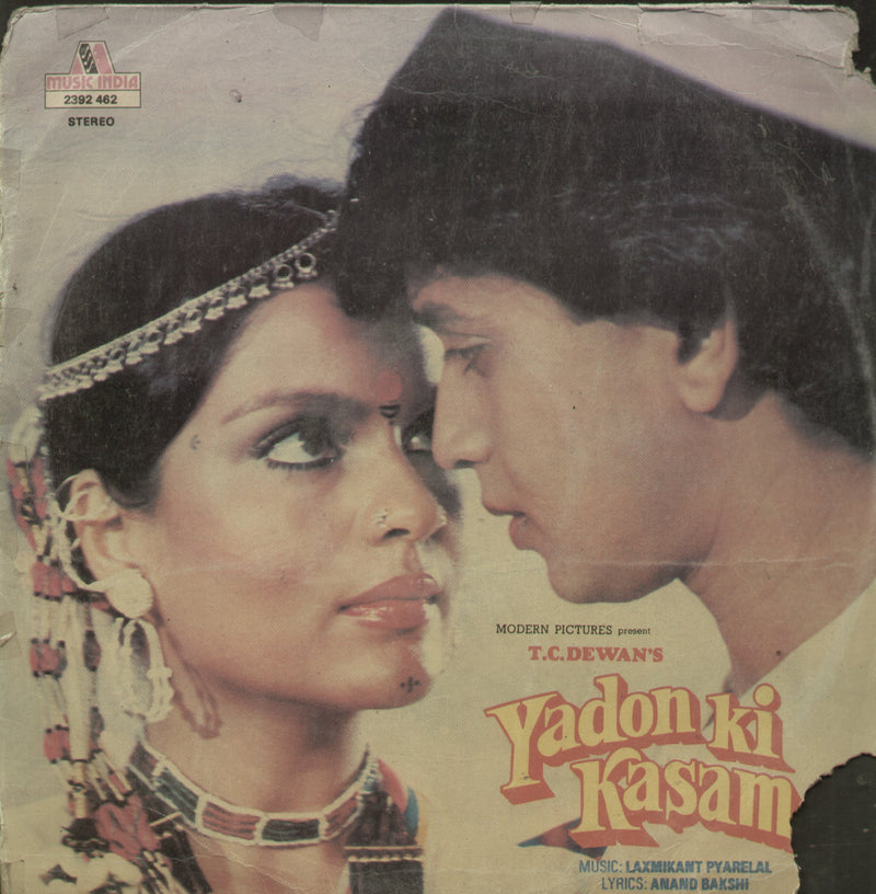 Yadon Ki Kasam — LP vinyl record cover