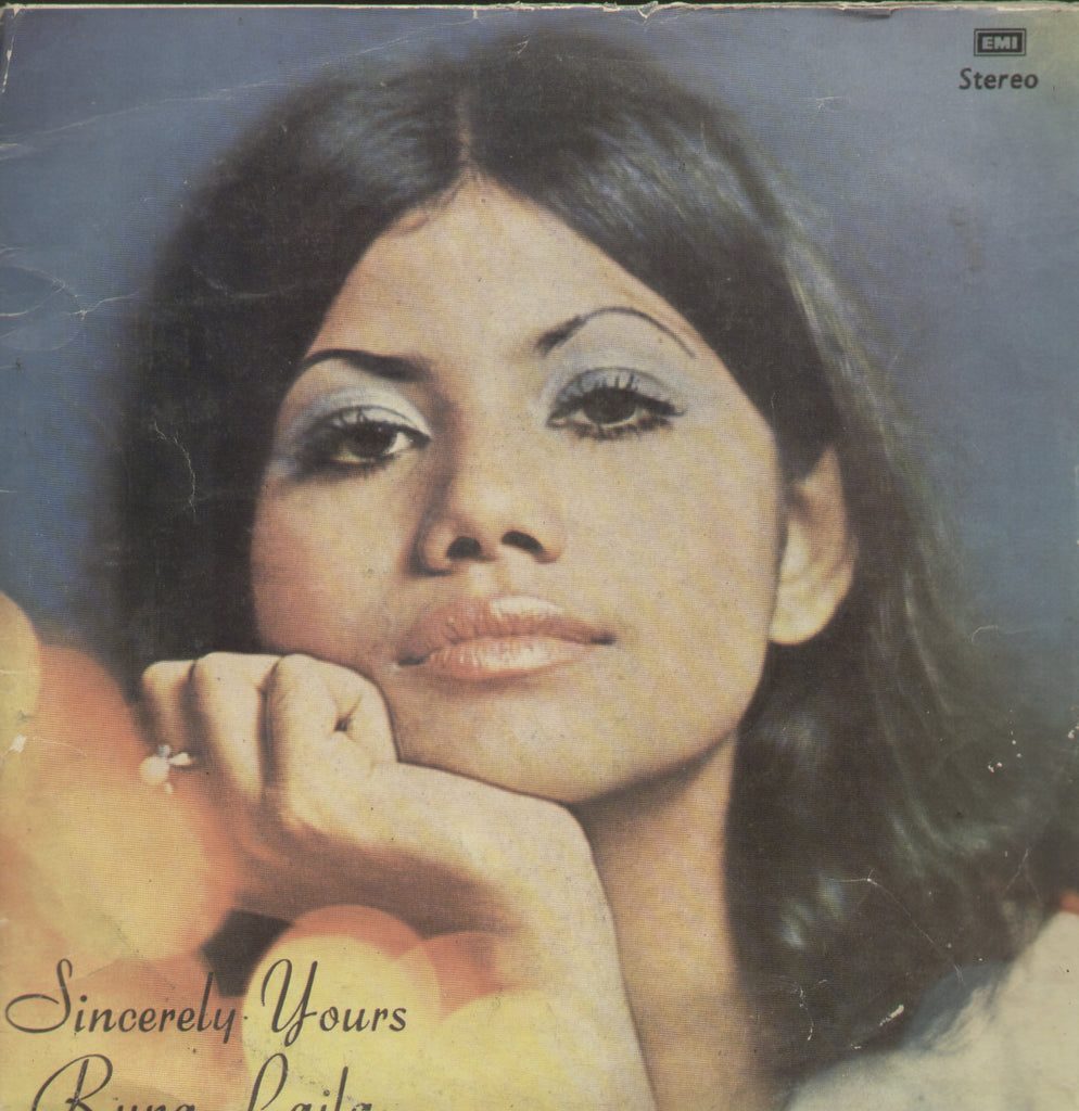 Sincerely Yours Runa Laila - Urdu Bollywood Vinyl LP