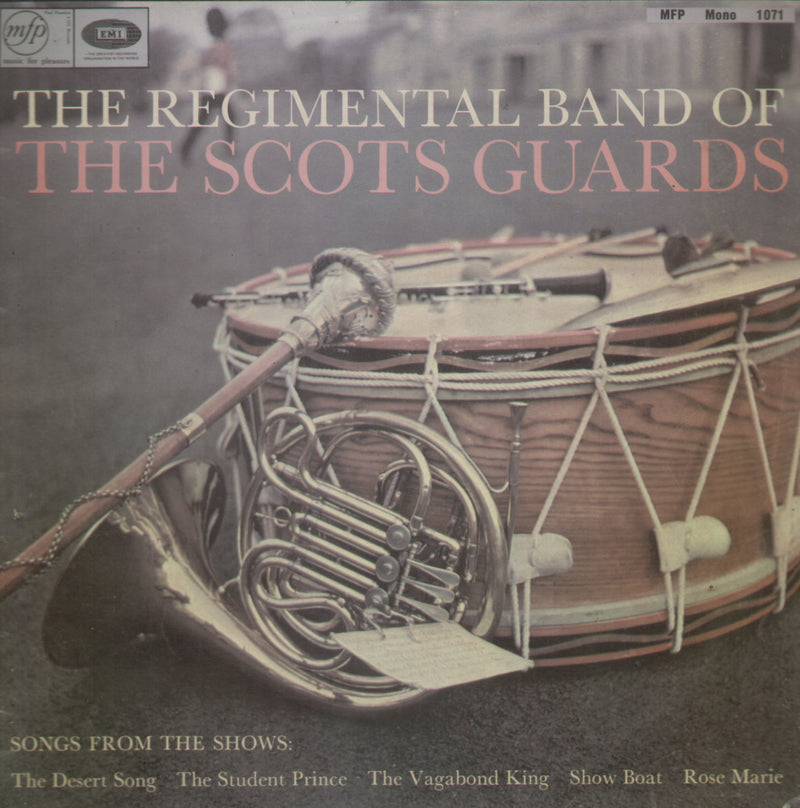 The Regimental Band of The Scots Guards — LP vinyl record cover